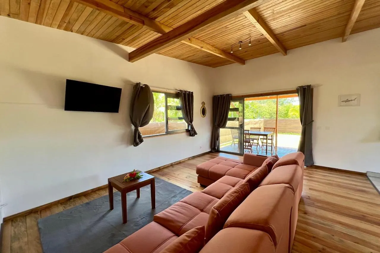 בקתה Haapiti Fare Tau Otaha - Comfy Cabin W Private Beach Access