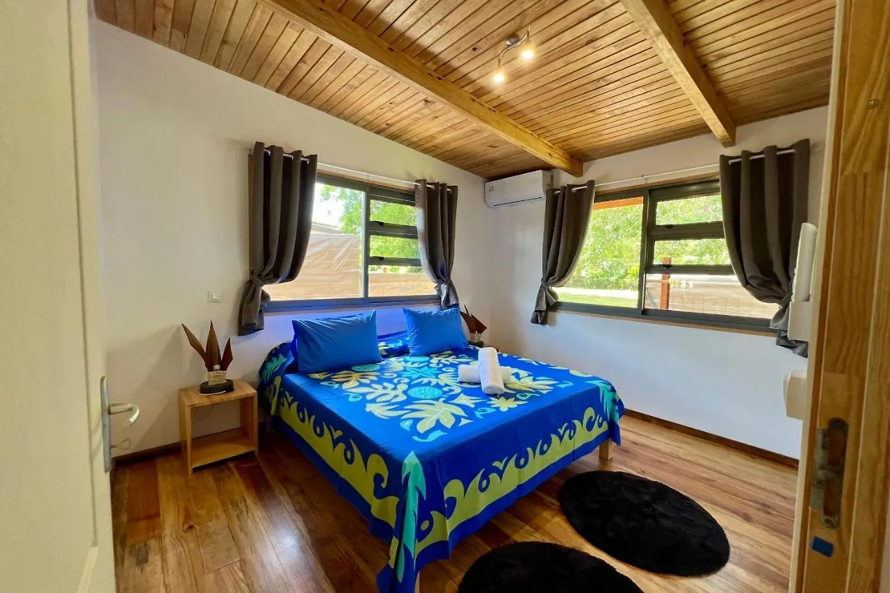 Haapiti Fare Tau Otaha - Comfy Cabin W Private Beach Access 0*,  פולינזיה הצרפתית